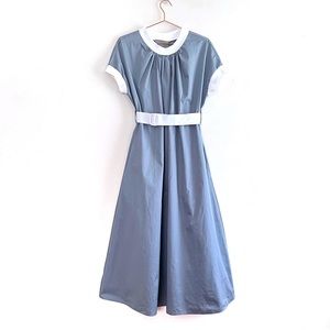 Natalija Jansone Philippine Air Dress in Light Dusty Blue